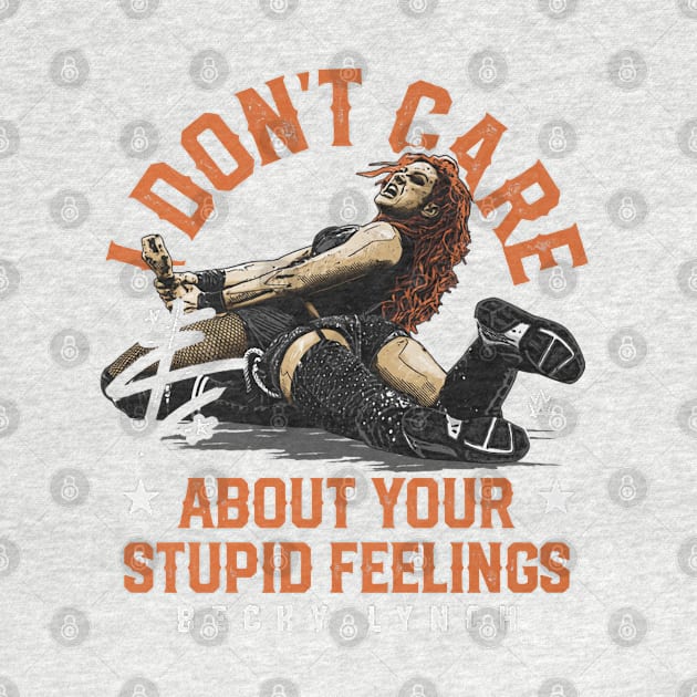 Becky Lynch Stupid Feelings by MunMun_Design